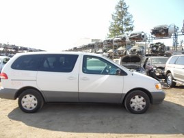 2003 TOYOTA SIENNA CE WHITE 3.0L AT Z17941